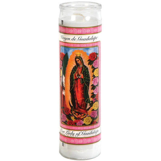 Virgin De Guadalupe Prayer Candle