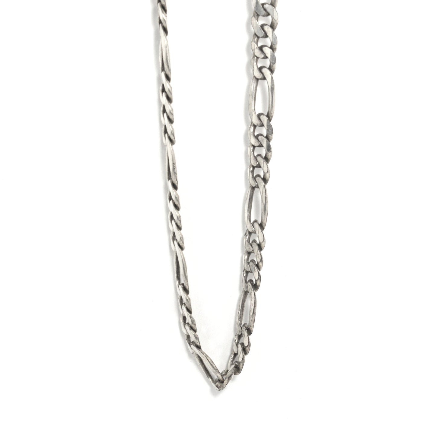 Italian .925 Sterling Silver Figaro Chain