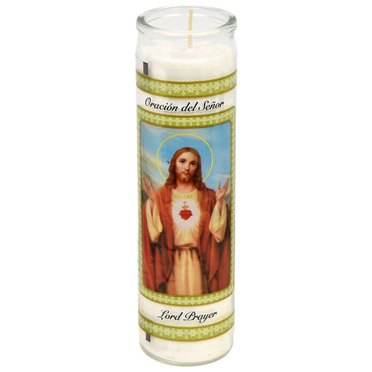 The Lords Prayer Candle