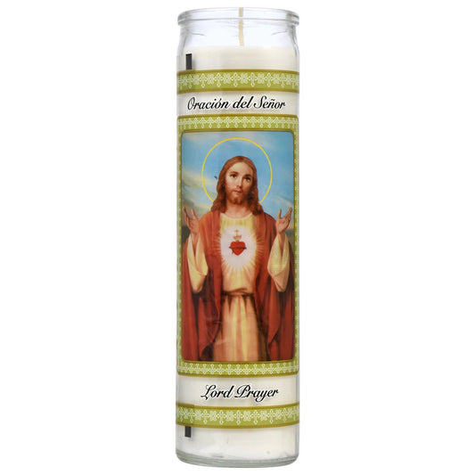 The Lords Prayer Candle