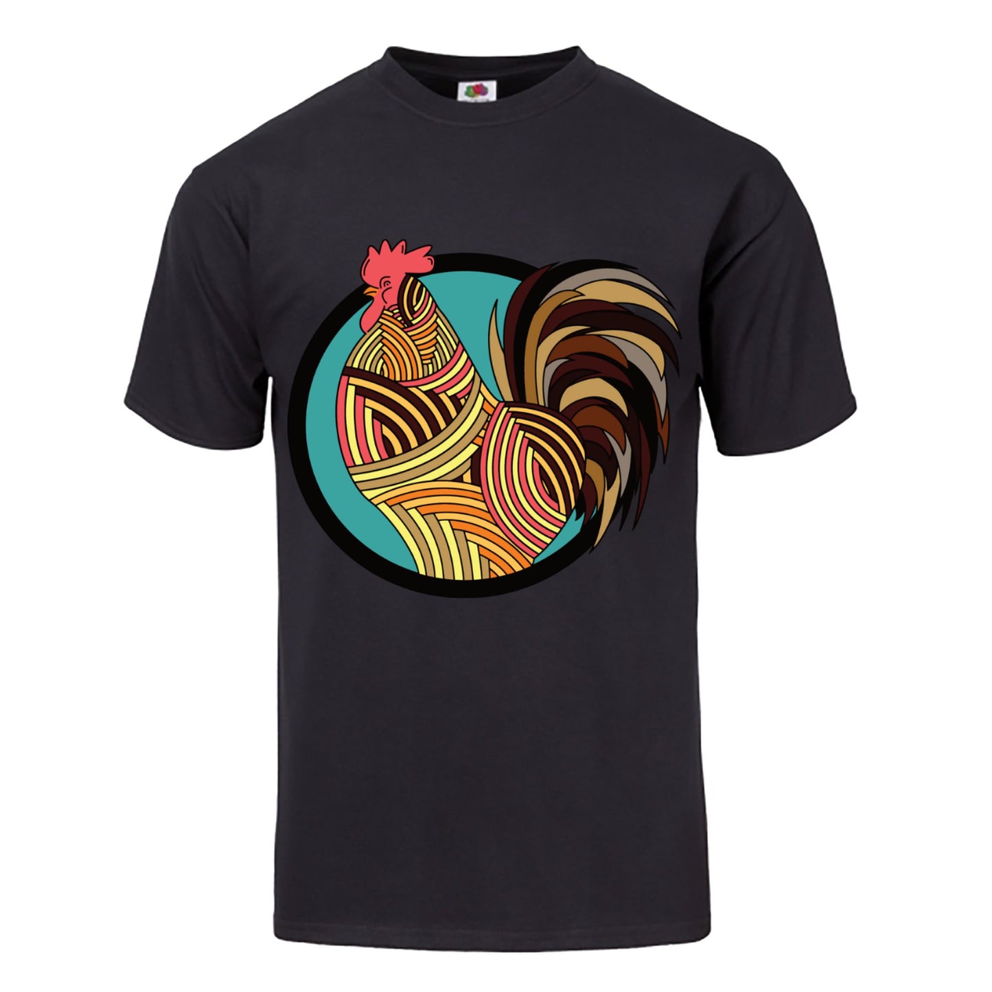 Rooster Sunrise Tee Shirt - Hypno Monkey