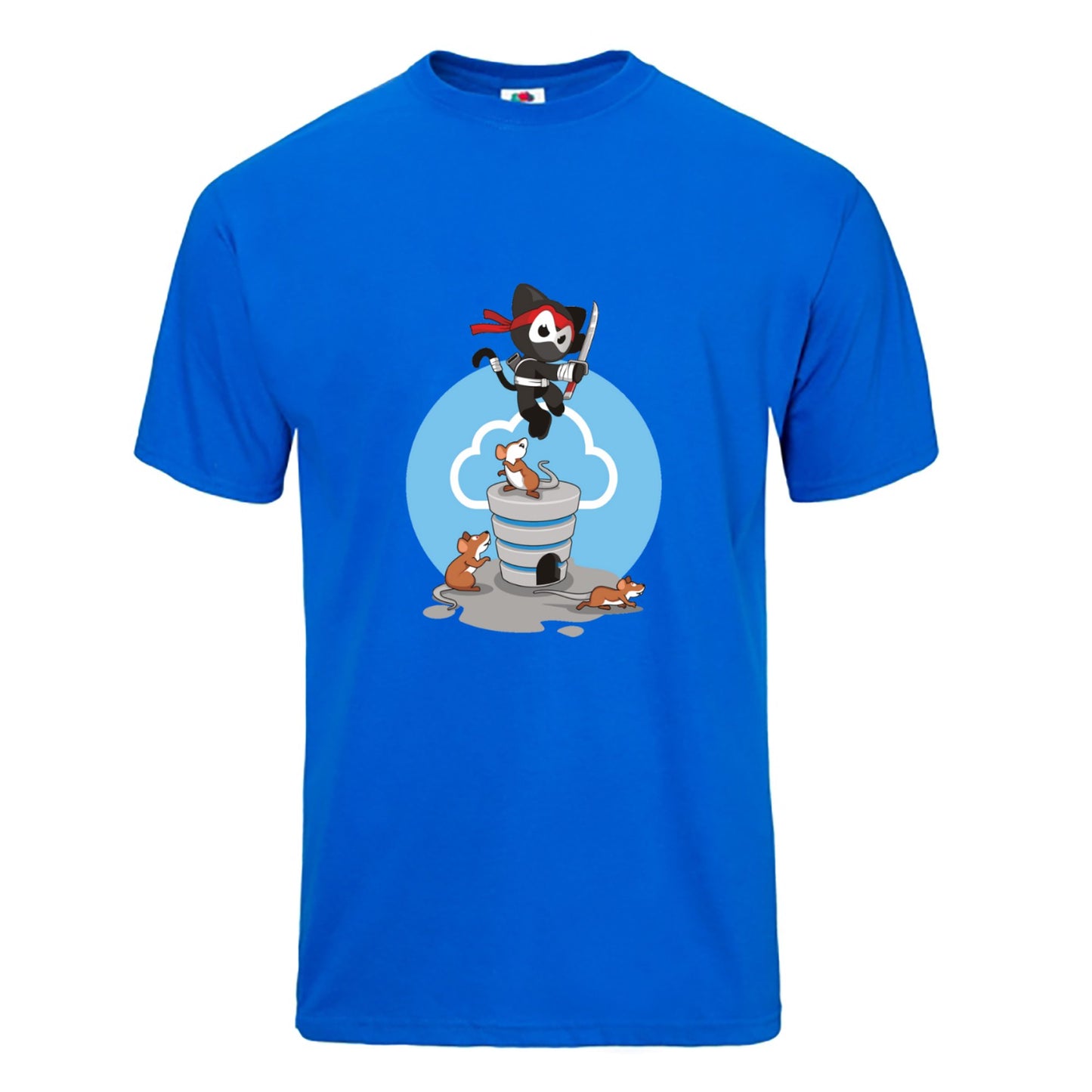 Kitty Ninja Tee Shirt - Hypno Monkey