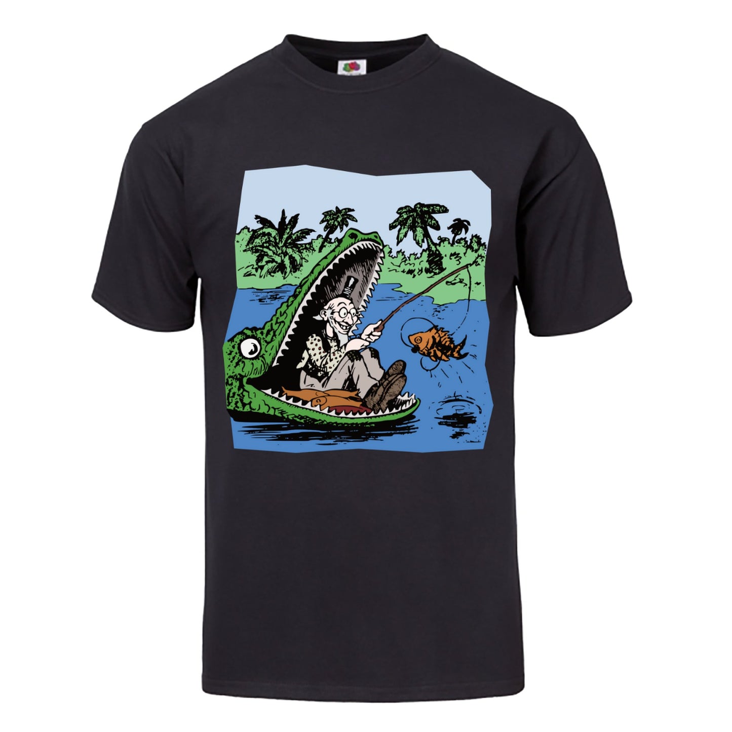 Gone Fishing Tee Shirt - Hypno Monkey
