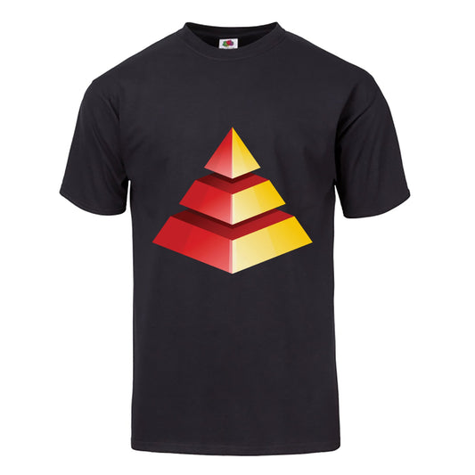 Segmented Pyramid Tee Shirt - Hypno Monkey