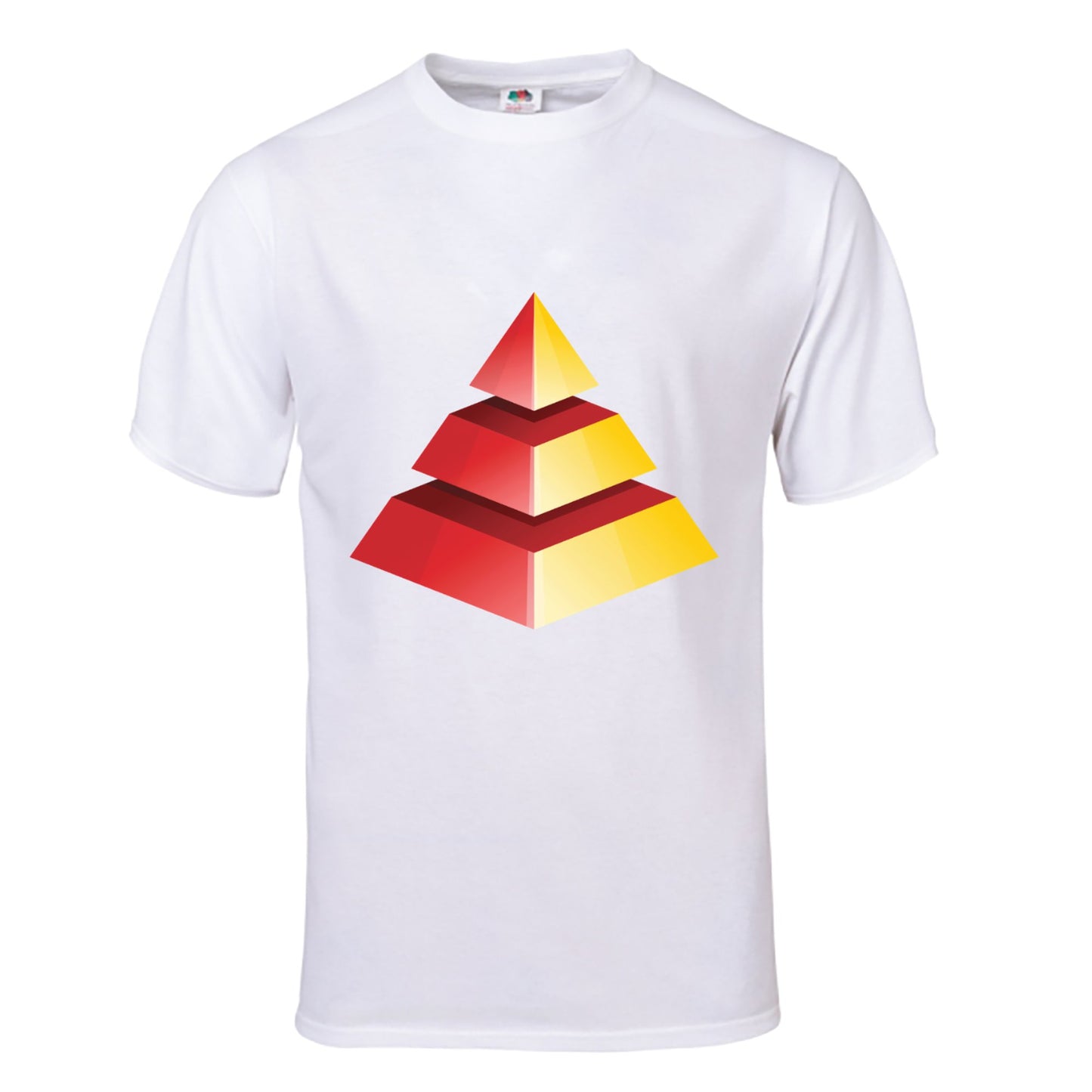 Segmented Pyramid Tee Shirt - Hypno Monkey