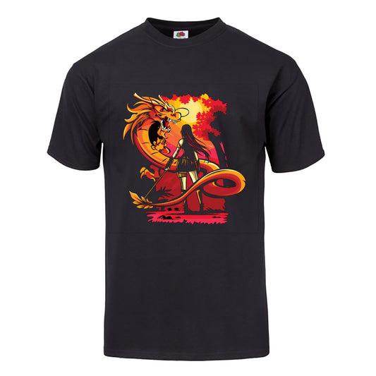 Dragon Geisha Tee Shirt - Hypno Monkey