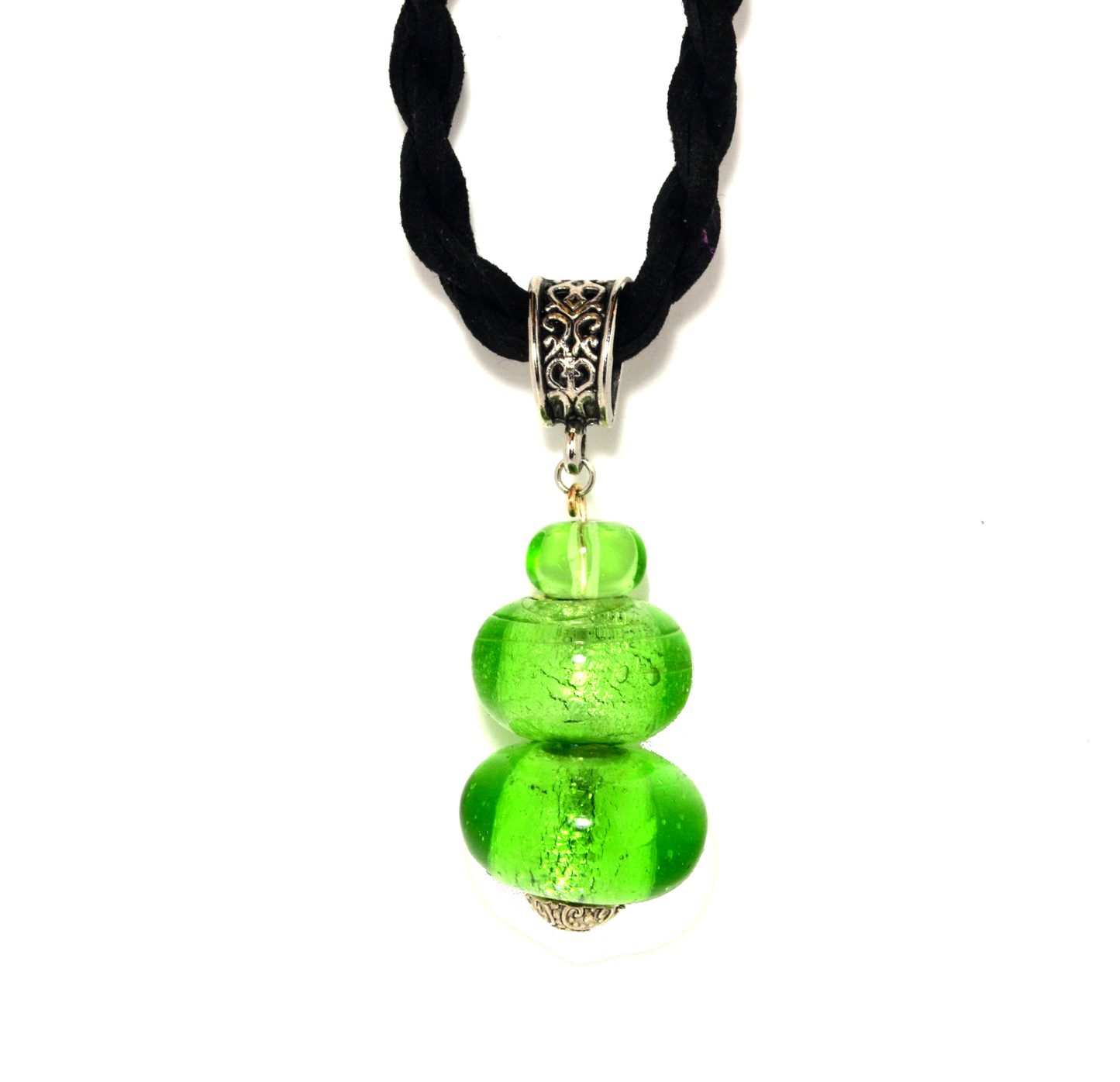 Zen Stone Pendant Necklace by J.J. Dean